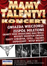 Koncert „Mamy talenty!” Misja Społeczna Hali WOLA
